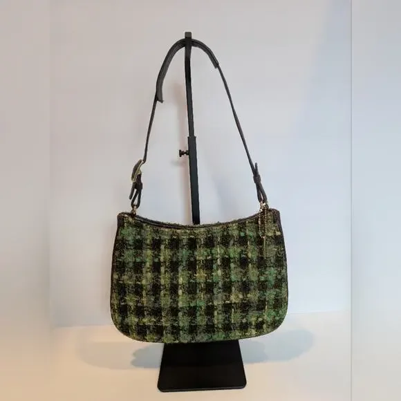 Vintage Coach Girlie Plaid Boucle Hobo -  E1K-8309 - Picture 2 of 15